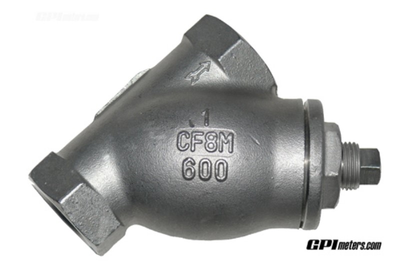 Y Strainer, 1/4" NPTF, 200 mesh Flow Meter Order Y Strainer, 1/4