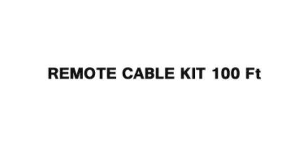 Remote Cable Kit 100ft (2-Wire)