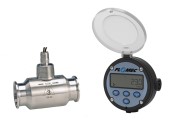 3A Sanitary 1-1/2” Precision Meter - Remote Display w/ 4-20mA & Pulse Output